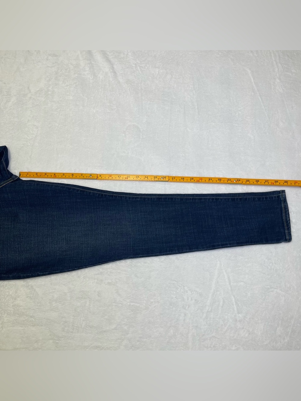 Levi's 721 High Rise Skinny Jeans Women's Size 34 Dark Wash Stretch Denim - Picture 8 of 8